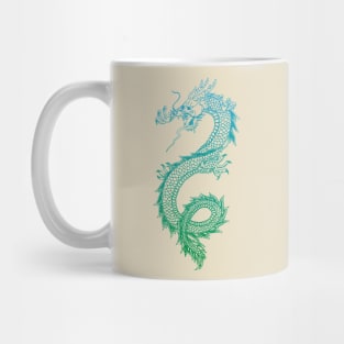 Awesome Asian Dragon TShirt Mug